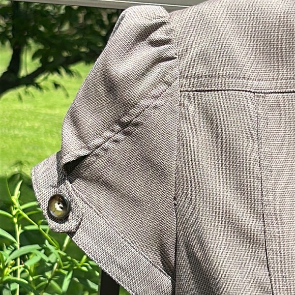 NWOT BCX 2 Piece Brown Dress & Jacket Suit with Belts Size 5 / M - Picture 11 of 16